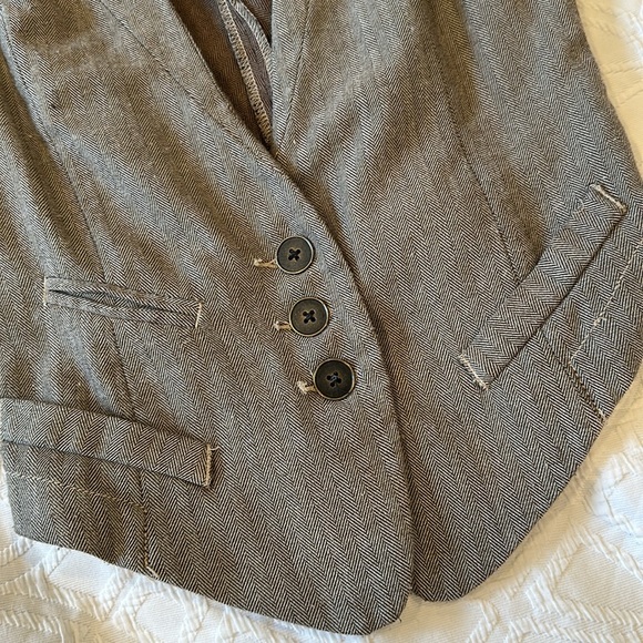 Size and noise brown herringbone vest XS - Picture 2 of 4